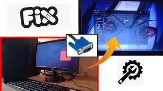 How to fix red tint on monitor