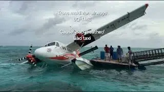 All seaplane crashes in maldives 😞