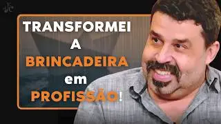 Ator Marcelo Flores REVELA como TRANSFORMOU a bricadeira em PROFISSÃO