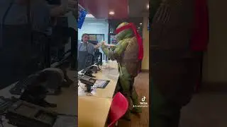 Raphael&rsquo;s night out 🥷#tmnt #raphael #ninjaturtles #cosplay