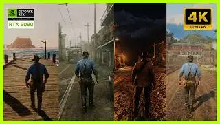 RDR2 in 8K HDR Looks Unreal on RTX 5090