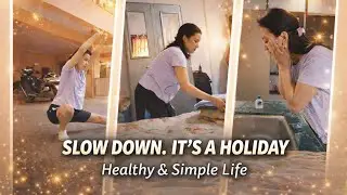 Slow Down.It&rsquo;s a Holiday | Healthy & Simple Life Morning Routine🤗☕.🛌 