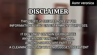  4k Transparent cleaning tutorial girl  2025 / transparent clean vlog 2025 