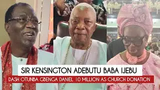 BABA IJEBU LIVE AT OTUNBA GBENGA DANIEL FAMILY THANKSGIVING SERVICE, TOP POLITICIANS LIVE