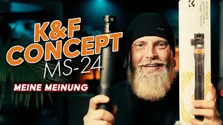 📸 MS24 Tripod von K&F Concept - Kompakter Allrounder für Foto & Video! 🎥