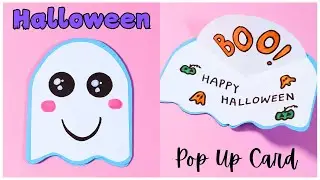 Halloween Ghost Pop Up Card | BOO !!