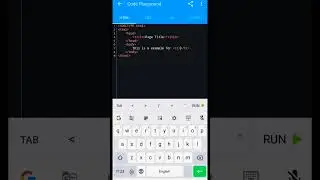 Typewriter tag in HTML 