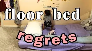 WATCH THIS BEFORE YOU GET A FLOOR BED!!! Don&rsquo;t regret getting a floor bed instead of a crib
