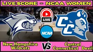 🔴 New Hampshire Wildcats vs Central Connecticut Blue Devil  NCAA Women&rsquo;s Basketbal Live Score Dec 17