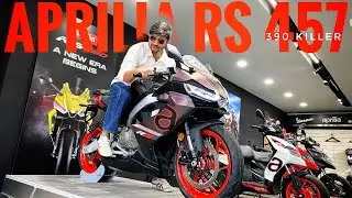 Aprilia RS 457 Review | ₹5.3 Lacs - RC 390 killer 😰🔥 | MOTOSHOTO