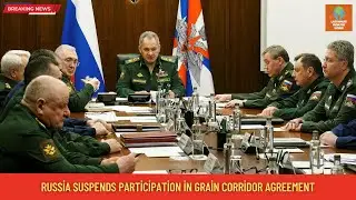 Russia suspends participation in grain corridor agreement