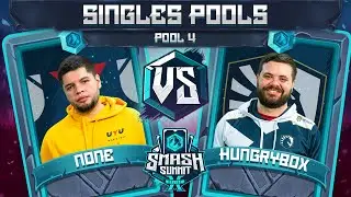 n0ne vs Hungrybox - Singles Pools: Pool 4 - Smash Summit 10 | Captain Falcon vs Puff