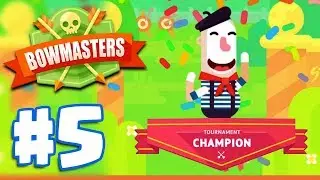 BOSS BATTLE TOURNAMENT CHAMPION | Bowmasters - Multiplayer Game Part 5