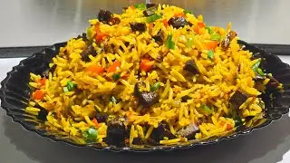 Easy & Quick Turmeric Garlic Fried Rice | 10-Minute Flavorful Fried Rice Recipe