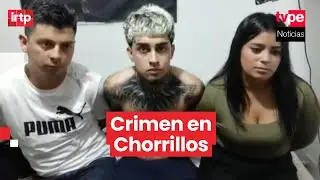 Capturan a tres presuntos delincuentes vinculados al asesinato de ciudadano colombiano en Chorrillos