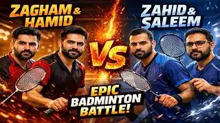 BADMINTON MATCH ZAIGHAM,HAMID VS ZAHID,SALEEM #viral #relatable  #trending #love  #loop #yt 