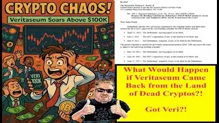 CRYPTO CHAOS ALERT! Are you READY for a Crypto Monkey Wrench to Cause CHAOS?...GOT VERI?! (Bix Weir)