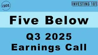 Five Below Q3 2025 Earnings Call