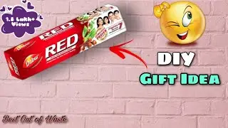 Best Out of  Waste Craft | Birthday Gift Ideas / How to Make Pencil Box from Toothpaste Box