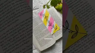 Boho Bookmark Idea 😍🔖 #shorts #painting #bookmark
