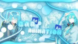 Smooth Bar Animation🩵 | After Effects Tutorial