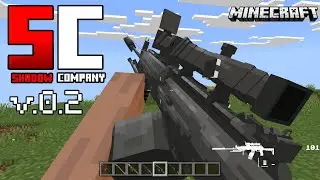 Shadow Company v.0.2 Addon by: @Shadow_Addon_Creator | Minecraft Bedrock & Pocket edition🔥