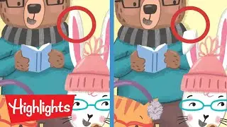 Spot the Difference and Story Mix | Kids Videos | Highlights High Five
