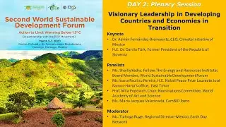WSDF2020: Visionary Leadership in Developing Countries and Economies in Transition
