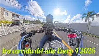 Video 319 primera corrida del año Enero 4 2026 