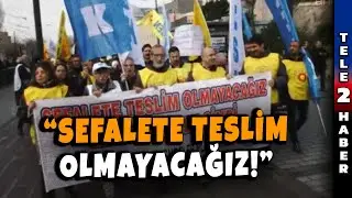 KESK bug&uuml;n iş bırakıyor! Beyazıt Meydanı'nda eylemler başladı...