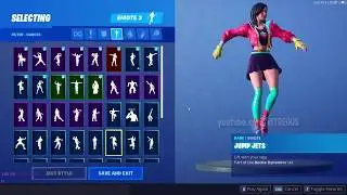 *NEW* Leaked Emotes - JUMP JETS & PRICKLY POSE - Fortnite Season 9