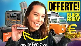 6 OFFERTE FORTISSIME BLACK FRIDAY 2024 per Van Camper Campeggio e Casa