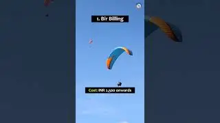 Best Places For Paragliding in India with costing