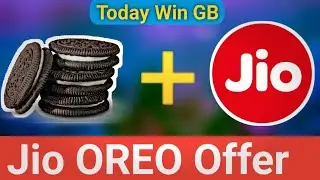 Jio OREO Offer Today Win Free GB | Oreo With Game Data | Jio OREO Offer me Free 1 GB Kaise Le
