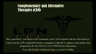 CAM Therapies NCLEX quick review