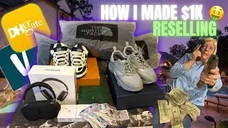 How I made 1K of reselling on Vinted  +Reselling Haul