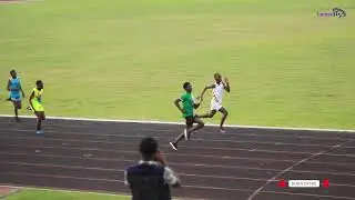 Primary boys 100m. Heat 1. 12.6sec. UBaSSA games 2025.