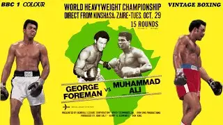 Muhammad Ali vs George Foreman 1080p 60fps BBC1
