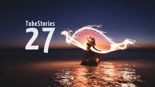 Sunrise light-painting - Tube Stories 27