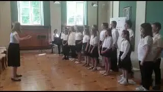 Występ Ch&oacute;ru SP63 z Oddziałami Sportowymi w Bydgoszczy w ramach przeglądu ch&oacute;r&oacute;w dziecięcych