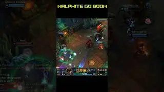 Malphite ARAM Full Engage  | League of Legends Part 1 #shorts
