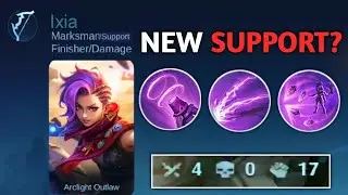 17 Assist💞New Hero Ixia Ultimate 100% Annoying | Build Ixia Tersakit 2023 | Ixia Mlbb