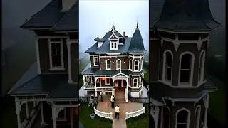 Foggy Morning at a Stunning 1800s Victorian Mansion &ndash; Pure Magic #timelapse #mrrenov #satisfying