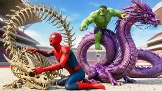 🐉🕷️ SPIDERMAN Wins The Magic Legendary Dragon Racing Championship &ndash; Epic Racing Challenge