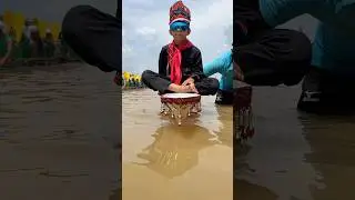 Dika aura ferming siap ramaikan vestival pacu jalur taluk kuantan #viralvideo #boatkid #boatrece