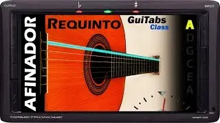 AFINADOR REQUINTO 🎸📟 / A Standard = A D G C E A / GuiTuners 🎸