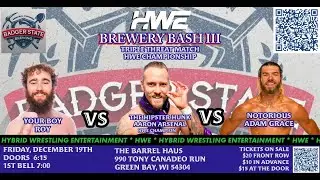Your Boy Roy vs Adam Grace vs Aaron Arsenal Brewery Bash 3