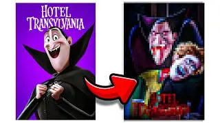I Turned Kids Movie Posters Into Horror