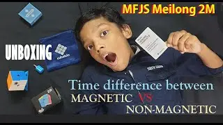 MFJS Meilong 2M 2x2 | UNBOXING| CUBELELO | MAGNETIC VS NON-MAGNETIC CUBES | SHARAN