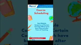 course Scheduling Features of Abhyas M & VP( Mission and Vision Partner) #trending #viral #education